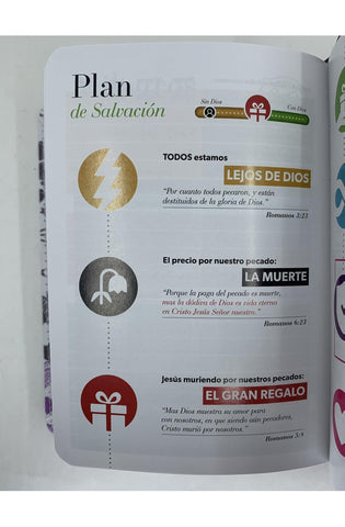 Image of Biblia RVR 1960 Bolsillo Símil Piel Lila con Índice