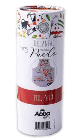 Image of Delantal/mandil de algodón. Todo lo puedo