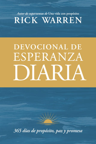 Image of Devocional de Esperanza Diaria: 365 días de Propósito, Paz y Promesa