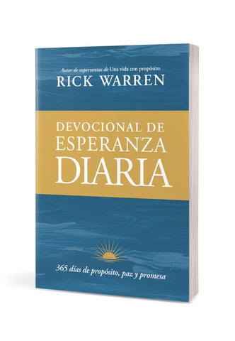 Image of Devocional de Esperanza Diaria: 365 días de Propósito, Paz y Promesa