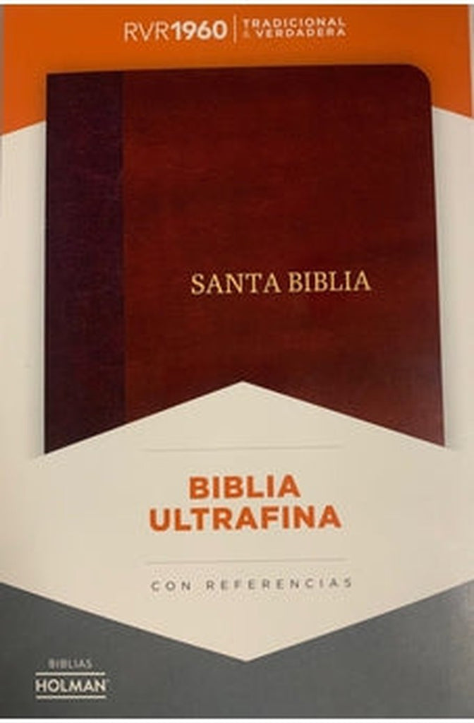 Biblia RVR 1960 Ultrafina Duotono Marrón