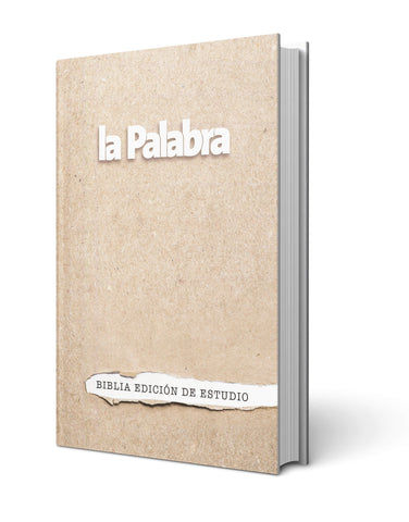 Image of Biblia La Palabra de Estudio Tapa Drua