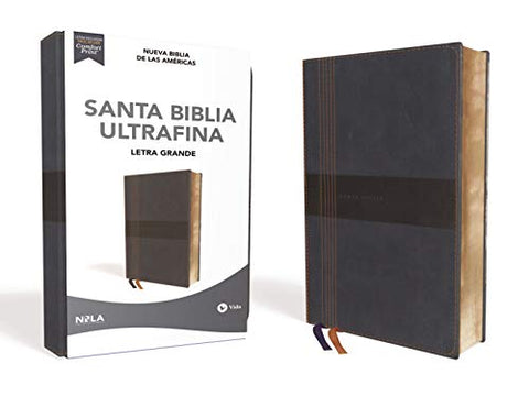 Image of Biblia NBLA Ultrafina Letra Grande Azul