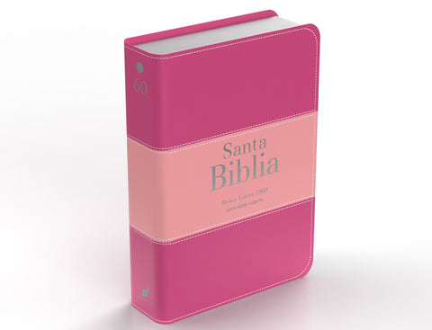 Image of Biblia RVR 1960 Letra Súper Gigante Símil Piel Fucsia Rosa