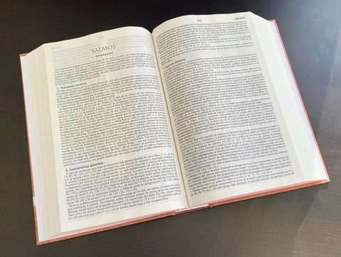 Image of Biblia La Palabra de Estudio Tapa Drua
