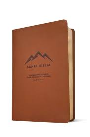 Image of Biblia NTV Compacta con Filament Símil Piel Café