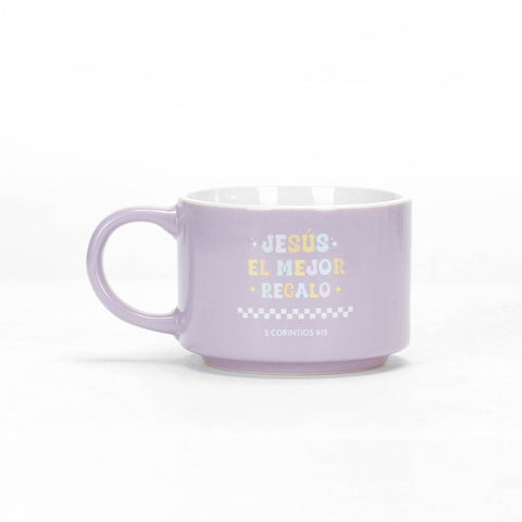 Image of Pack Taza 12 OZ + Llavero de Caucho Colección Primor Jesús el Mejor Regalo