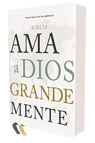 Image of Biblia NBLA Ama a Dios Grandemente Tapa Dura Interior a Cuatro Colores