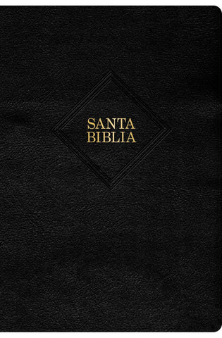 Image of Biblia RVR 1960 Letra Grande Tamaño Manual Símil Piel Negra