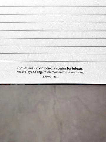 Image of Libreta de Anillas con Elásico La Mujer que Teme al Señor