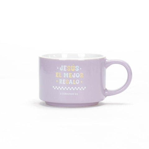 Image of Pack Taza 12 OZ + Llavero de Caucho Colección Primor Jesús el Mejor Regalo