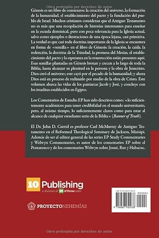 Image of COMENTARIO DE ESTUDIO SOBRE GENESIS GENESIS 1:1–25:18