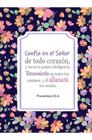 Image of Confía en el Señor Proverbios 3:5-6: Diario y Cuaderno de Notas