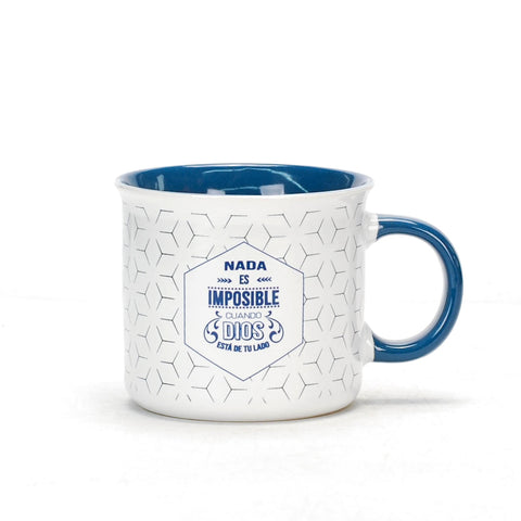 Image of Taza 18 OZ Colección Valiente Nada es Imposible