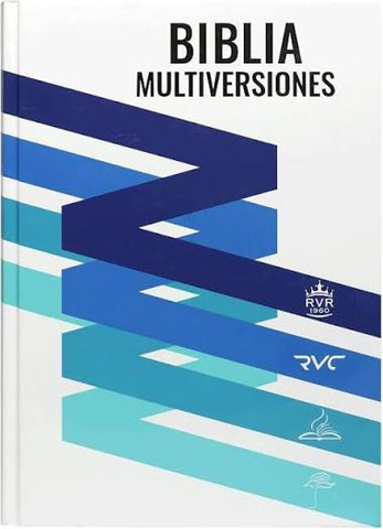 Image of Biblia RVR 1960 RVC, DHH, TLA de Estudio Multiversiones Grande Letra Mediana Tapa Dura