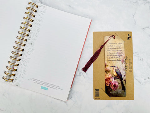 Image of Marcador de Libro con Tassel. Confía en el Señor