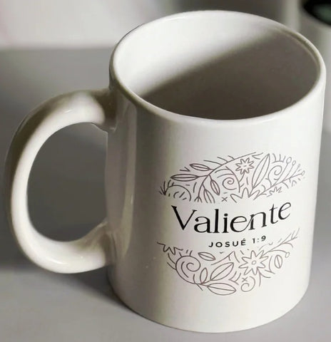 Image of Taza Minimalista: Valiente