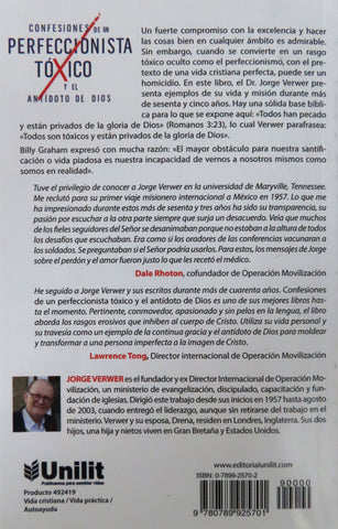 Image of Confesiones de un Perfeccionista Tóxico