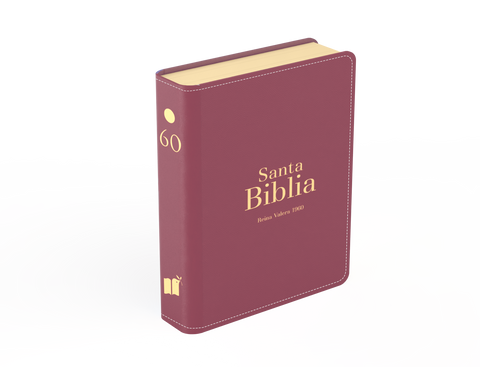 Image of Biblia RVR 1960 Bolsillo Símil Piel Borgoña
