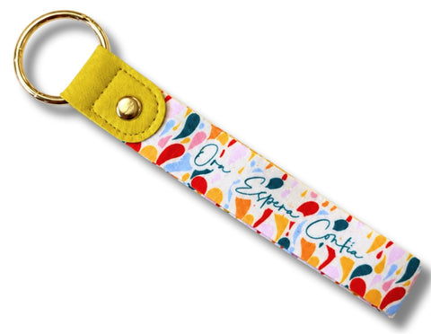 Image of Llavero Pulsera Ora, Espera y Confía