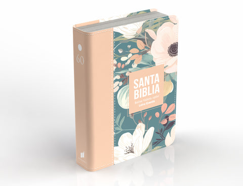 Image of Biblia RVR 1960 Compacta Letra Grande 11 puntos Símil Piel Crema