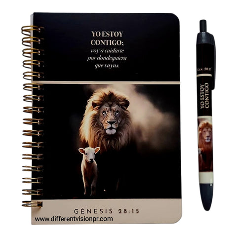 Image of Pack Libreta Anillas con Bolígrafo. Yo estoy Contigo
