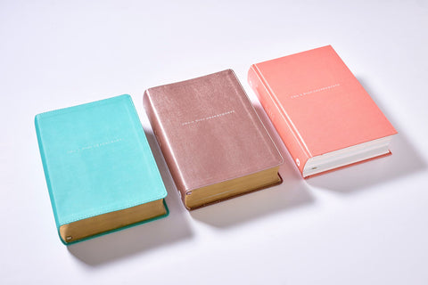 Image of Biblia NBLA Ama a Dios Grandemente Piel Turquesa Interior a Cuatro Colores