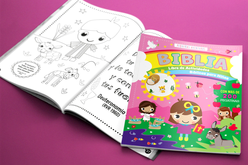Biblia - Libro de Actividades Bíblicas para Niños