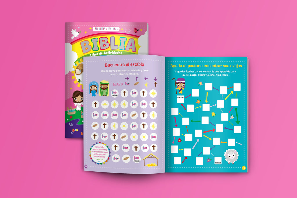Biblia - Libro de Actividades Bíblicas para Niños
