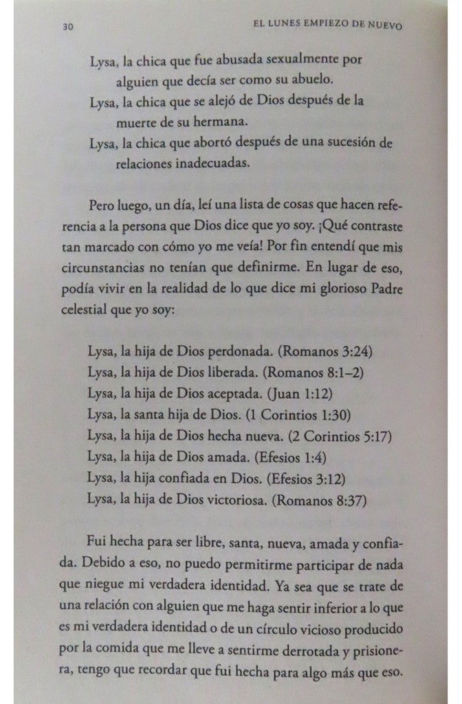 El Lunes Empiezo de Nuevo