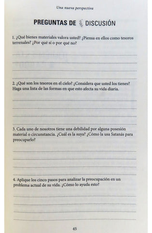Image of La Prescripción de Dios para el Miedo y la Preocupación