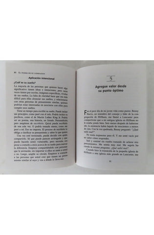 Image of El Poder de su Liderazgo