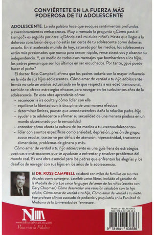 Image of Cómo Amar de Verdad a tu Hijo Adolescente