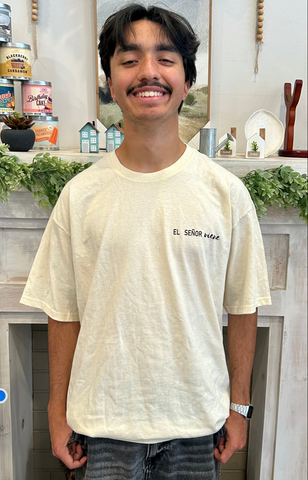 Image of Playera Blanca - El Señor Viene - L - Grande