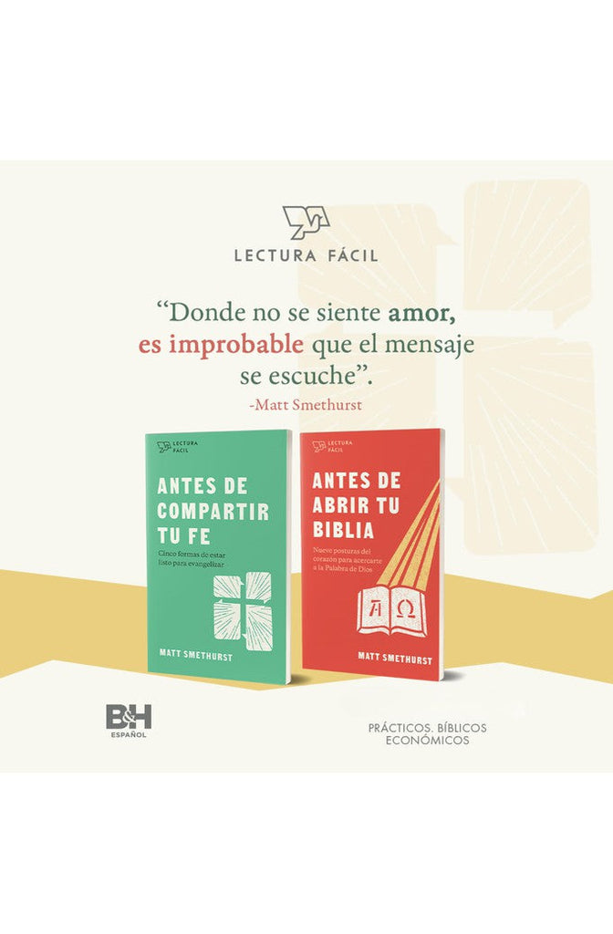 Antes de Compartir Tu Fe