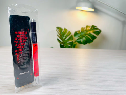 Image of Pack Bolígrafo con Marcador de Libro. No Permita que Nadie … Juventud