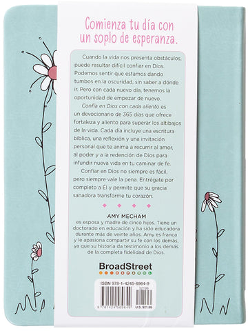 Image of CONFIA EN DIOS CON CADA ALIENTO: 365 DEVOCIONES DIARIAS PARA MUJERES