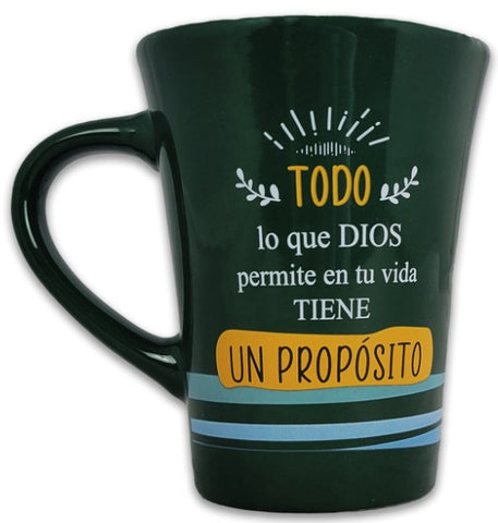 Image of Taza Mensajes de Bendicion Todo lo que Dios Permite en tu Vida Tiene un Proposito