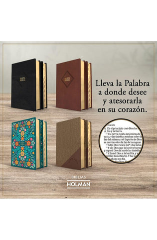 Image of Biblia RVR 1960 Tamaño Manual Símil Piel Floreada