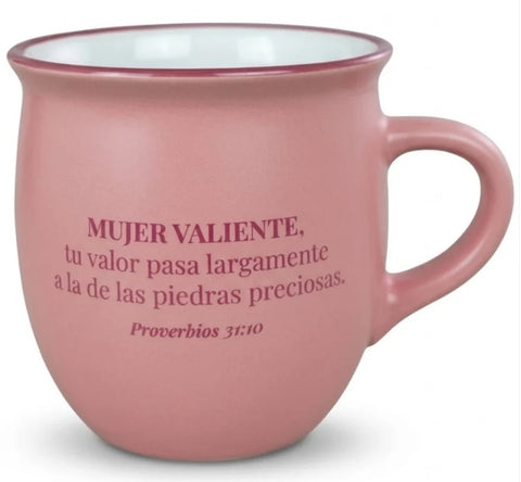 Image of Taza 12 OZ. Colección Victoria. Mujer Valiente