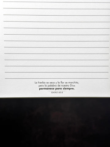 Image of Libreta de Anillas con Elásico Confía en el Señor