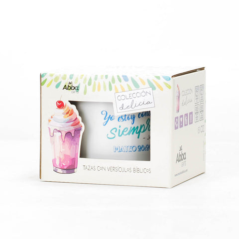 Image of Taza 13 OZ Colección Delicia Yo Estoy Contigo
