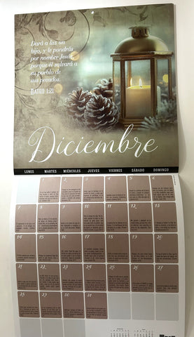 Image of Calendario Vintage 2026 Banco en Otoño