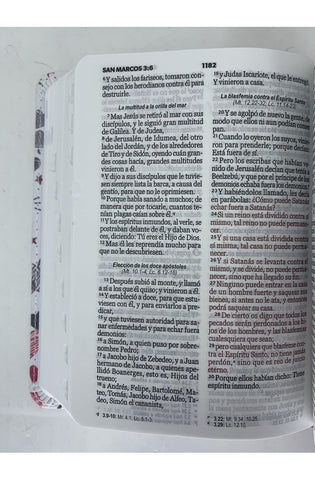 Image of Biblia RVR 1960 Bolsillo Símil Piel Rojo con Índice