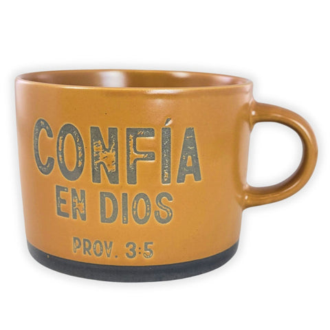 Image of Taza 14 OZ Roca Firme. Confía en Dios