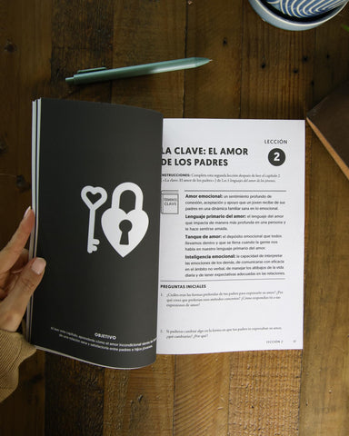 Image of LOS 5 LENGUAJES DEL AMOR PARA LOS JOVENES - CUADERNO DE EJERCICIOS