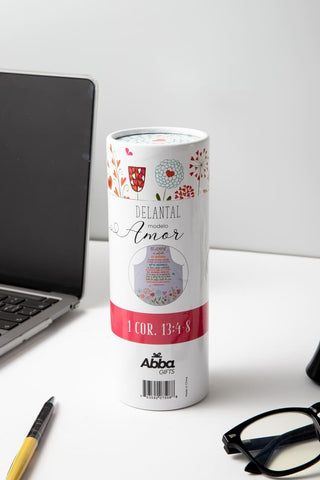 Image of Delantal Mandil de Algodón: El Amor