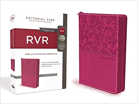 Image of Biblia RVR 1977 Ultrafina Compacta Piel con Cierre