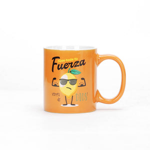 Taza 12 OZ Colección Comparte Fuerza