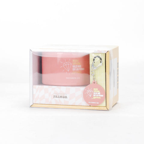 Image of Pack Taza 12 OZ + Llavero de Caucho Colección Primor Mujer Virtuosa
